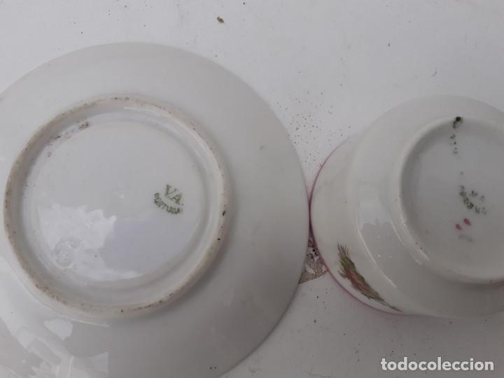 Vintage: taza y plato - Foto 2