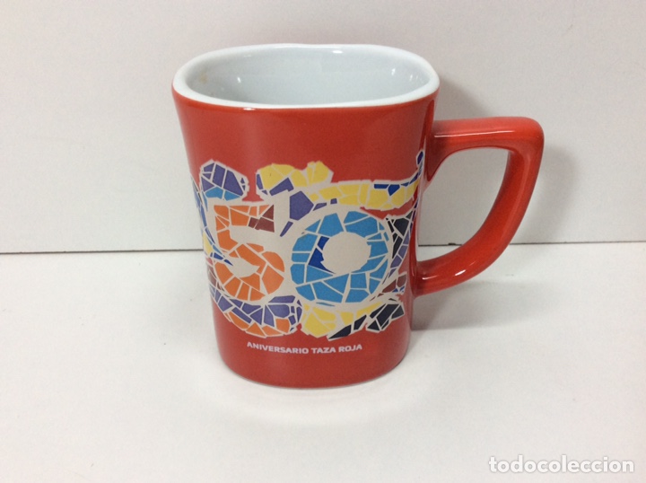Vintage: Taza nescaf&eacute; 59 aniversario 6x6cm