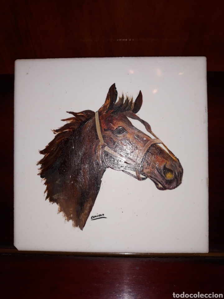Vintage: Azulejo pintado - Foto 1
