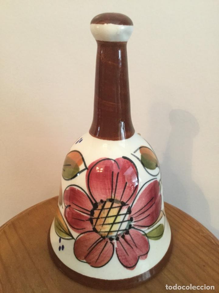 Vintage: CAMPANILLA CER&Aacute;MICA ENMA MADE IN SPAIN