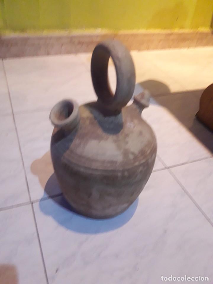 Vintage: ANTIGUO BOTIJO VERD&Uacute; - Foto 2