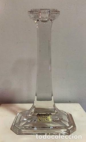 Vintage: Candelero Cristal de Par&iacute;s.