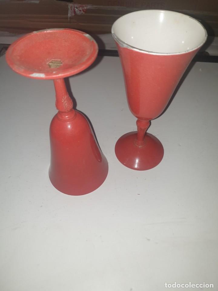 Vintage: 2 COPAS PINTADAS - Foto 5