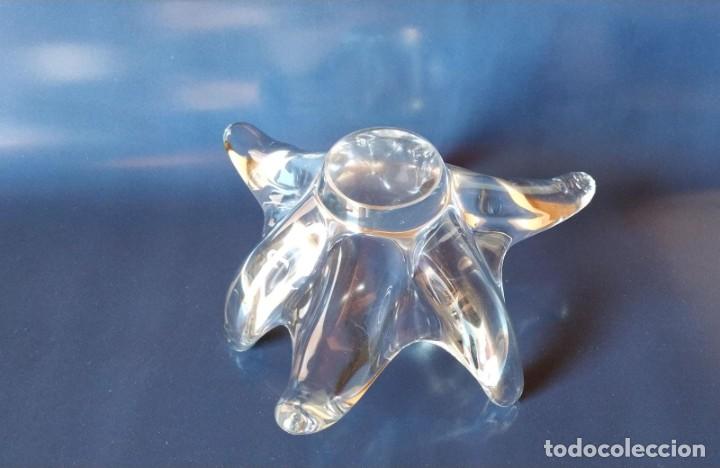 Vintage: PEQUE&Ntilde;O CENTRO DE MESA EN CRISTAL TRANSPARENTE. - Foto 3