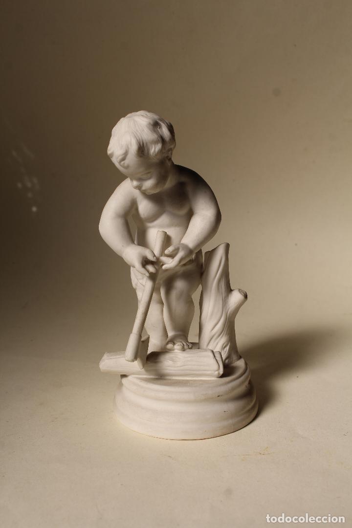Vintage: aizkora ni&ntilde;o de porcelana