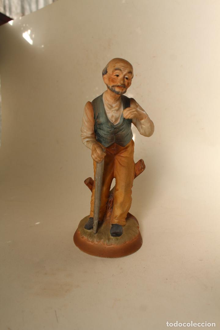 Vintage: figura abuelo porcelana japan