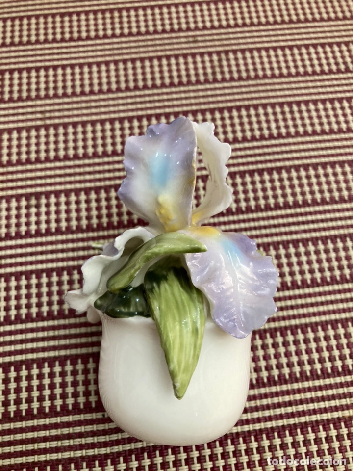 Vintage: Bouquet flores porcelana china