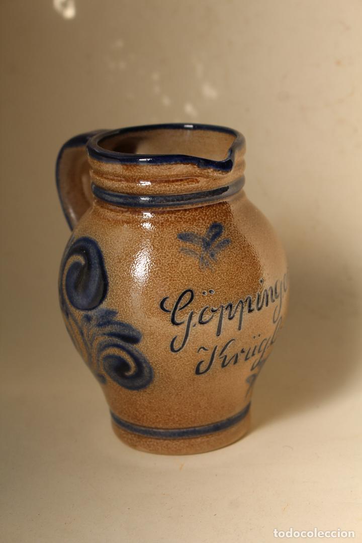 Vintage: jarra de ceramica goppinge ki&uuml;g.le