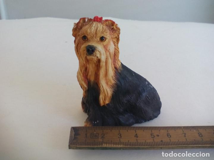 Vintage: FIGURA PERRO YORKSHIRE TERRIER. DOGS GALORE. DG17. HANDCRAFTED IN U.K. ENGLAND