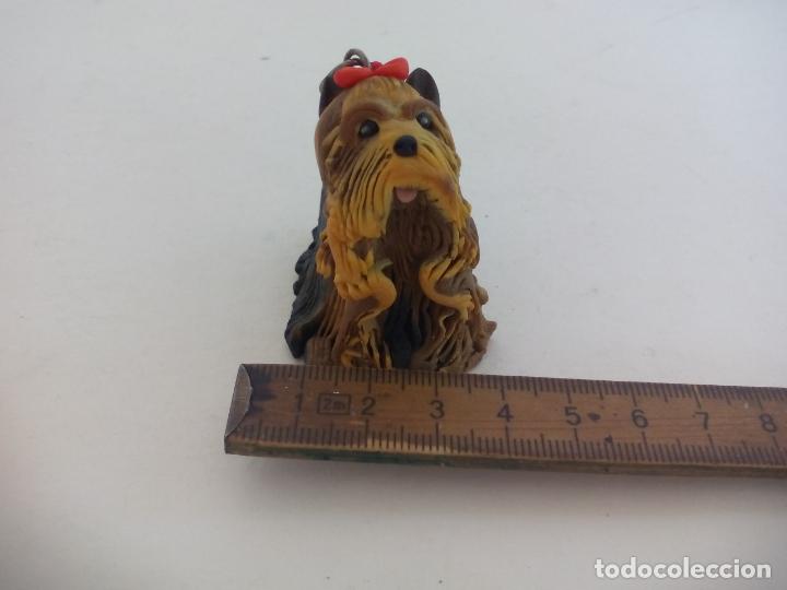 Vintage: FIGURA PERRO YORKSHIRE TERRIER. LIVING STONE. DOG