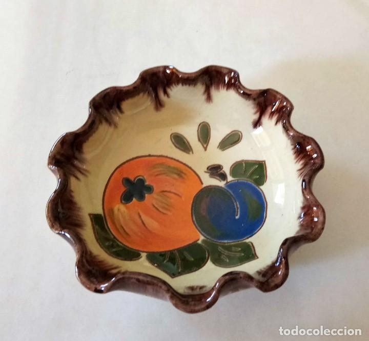 Vintage: Cuenco de ceramicamotivo frutas - Foto 1