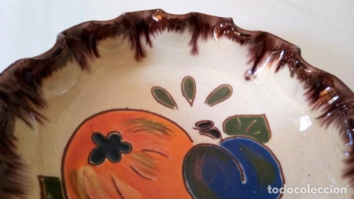 Vintage: Cuenco de ceramicamotivo frutas - Foto 3