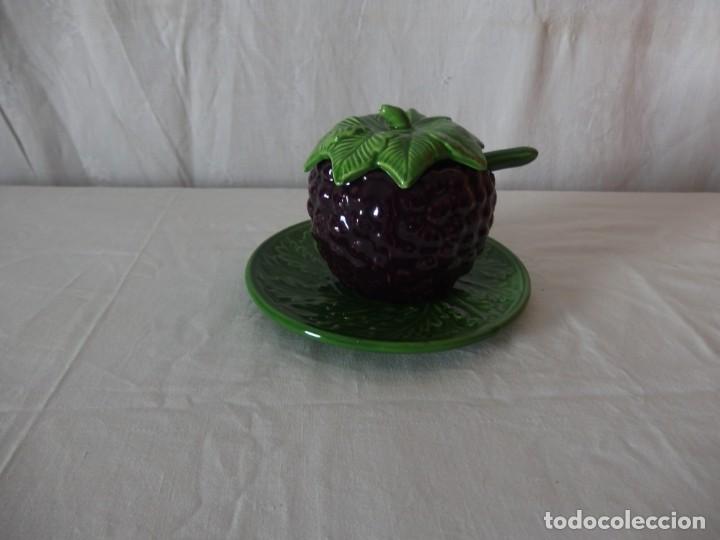 Vintage: SALSERA CER&Aacute;MICA ESMALTADA