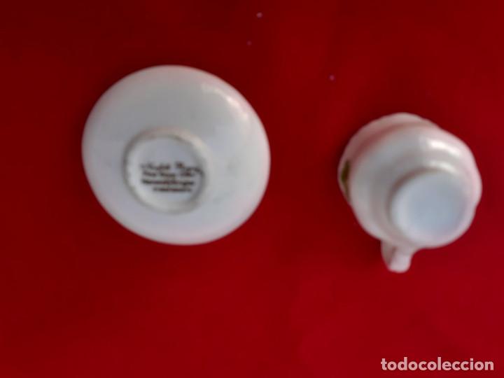Vintage: taza y plato mini - Foto 2