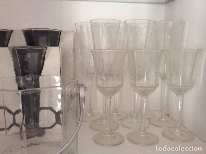 Vintage: LUMINARC 16 COPAS Y CUBITERA. - Foto 4