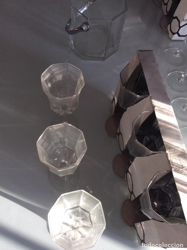 Vintage: LUMINARC 16 COPAS Y CUBITERA. - Foto 8