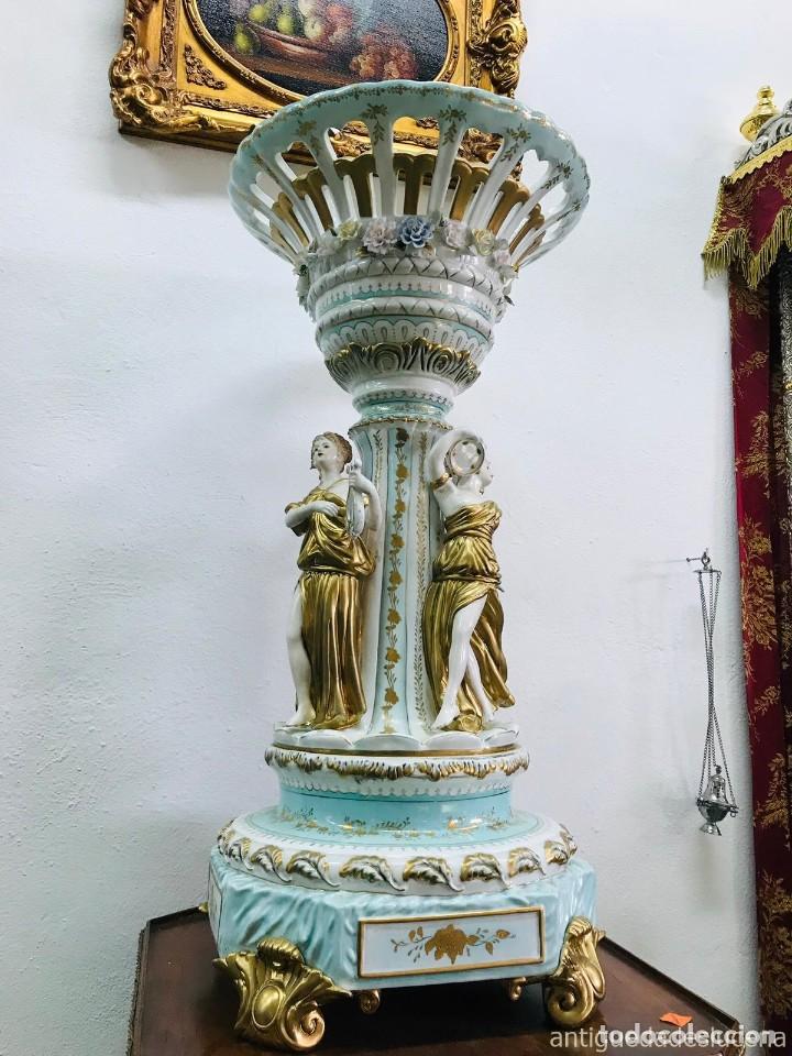 Vintage: N203 PORCELANA DE CENTRO FIRMADA
