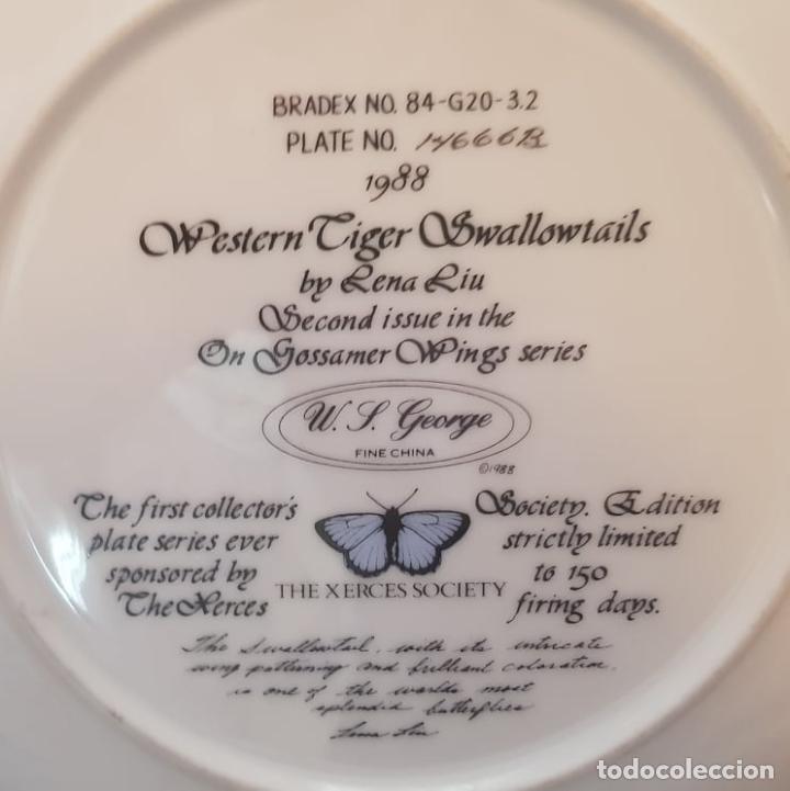 Vintage: Juego de 3 platos de porcelana fina de la colección Grossamer Springs Series de Lena Liu - Foto 4 - 215669911