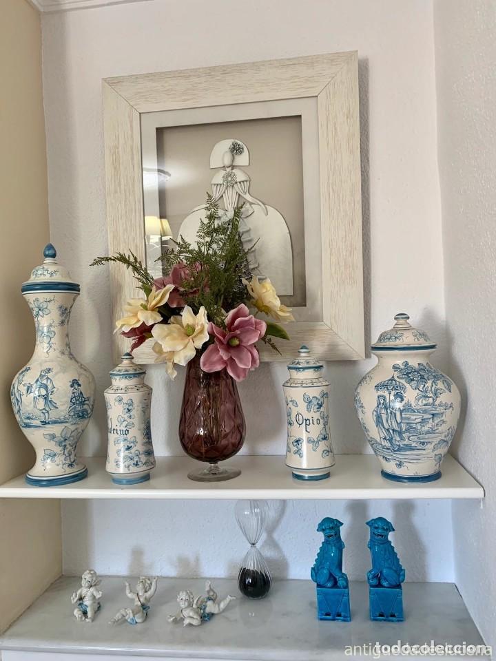 Vintage: N243 CONJUNTO PORCELANAS DE 4 PIEZAS