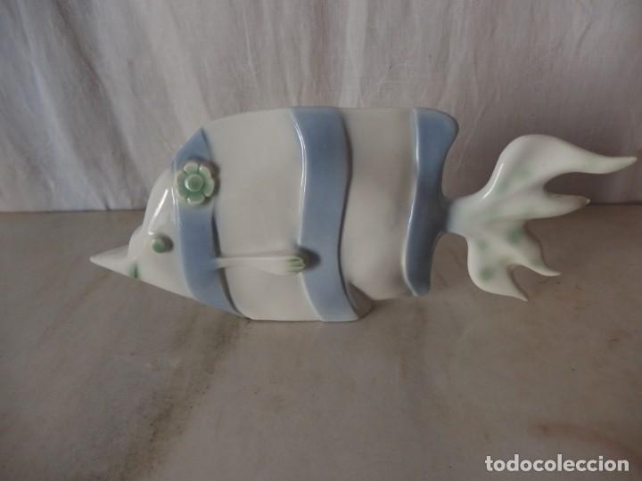 Vintage: PEZ DE PORCELANA A&Ntilde;OS 70