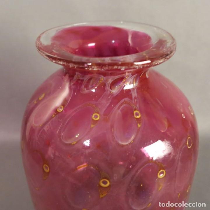 Vintage: Florero de cristal de Eisch. 1950 - 1960 - Foto 5