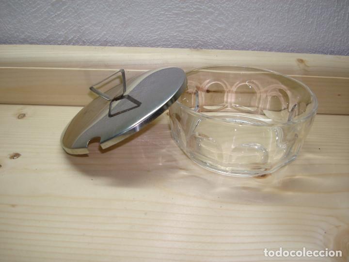 Vintage: Azucarero de cristal - Foto 3