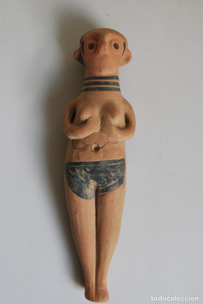 Vintage: FIGURA DE CER&Aacute;MICA - FIGURA ANTROPOMORFA - THE ARCHAELOGICAL MUSEUM COLLECTION