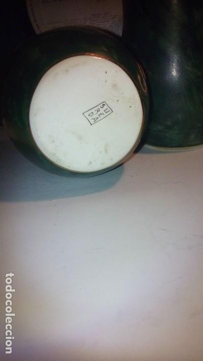 Vintage: 2 JARRONES PORCELANA - SUREDA . - Foto 3