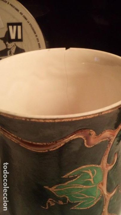 Vintage: 2 JARRONES PORCELANA - SUREDA . - Foto 4