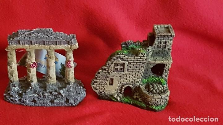 Vintage: 2 FIGURAS PARA ACUARIO DE PECES