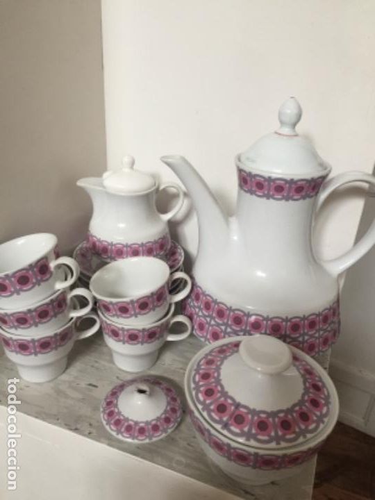 Vintage: Juego de caf&eacute; de porcelana de Moahsa (Vigo)