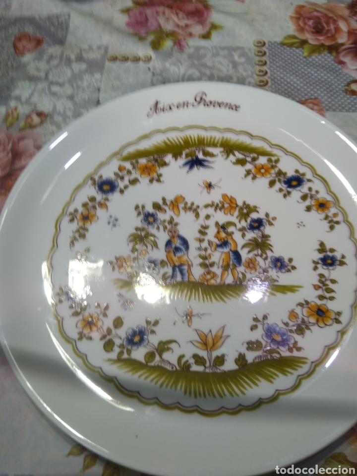 Vintage: Bandeja porcelana 30cm