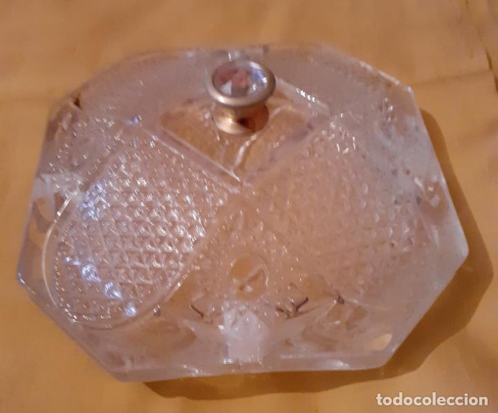 Vintage: Bombonera de cristal. - Foto 1