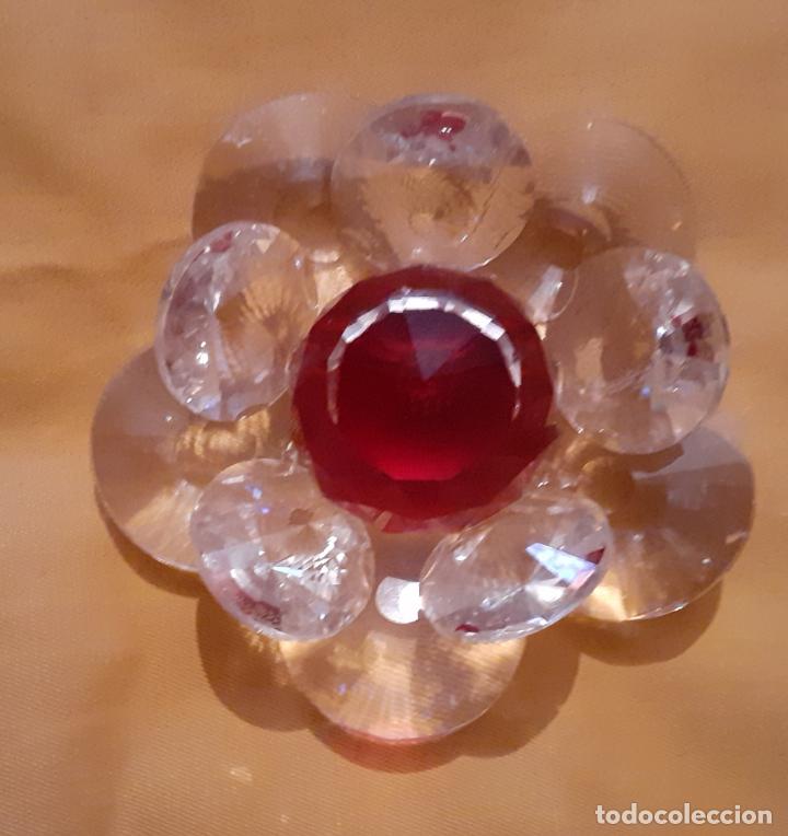 Vintage: Flor de Cristal. Incompleta. - Foto 1