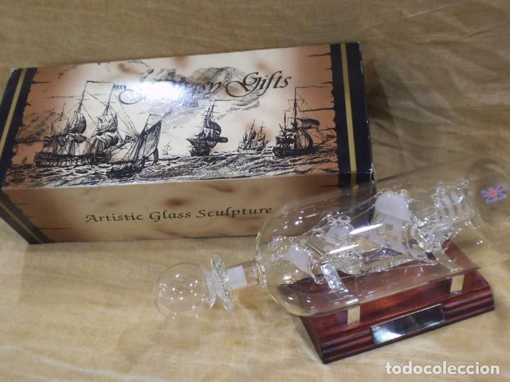 Vintage: BOTELLA ( BARCO ) GRANDE - Foto 11