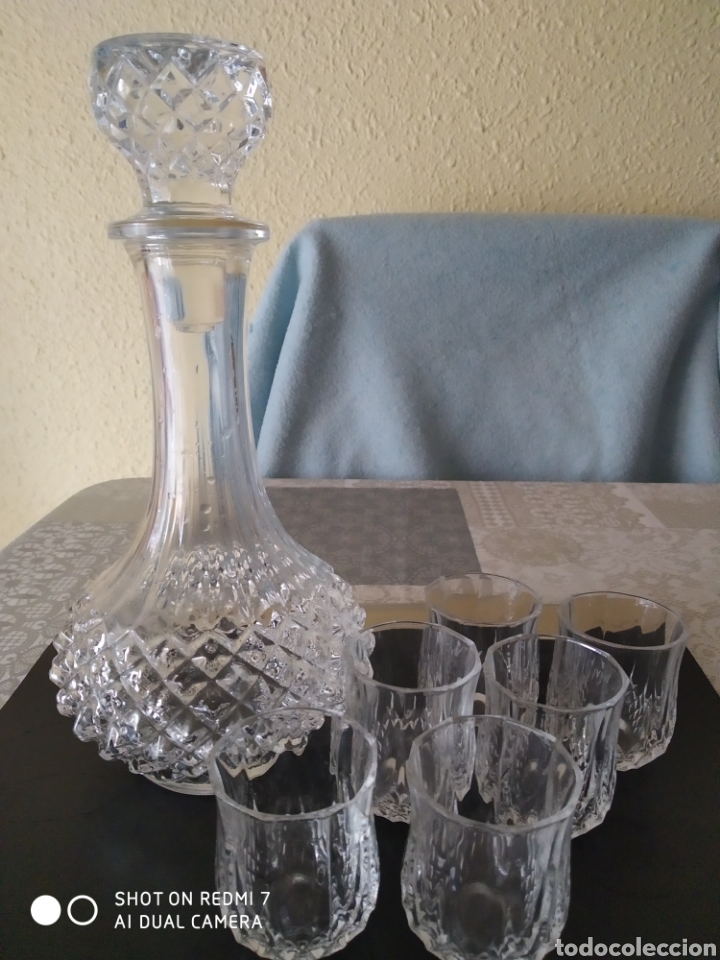 Vintage: Licorera cristal darques - Foto 1