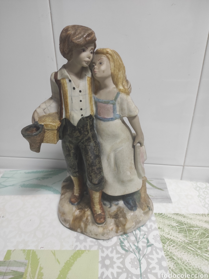 Vintage: Figura porcelana levantina