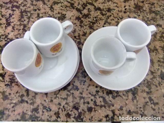 Vintage: TAZA DE CAFE UNIC - CUATRO TAZAS CON SUS PLATOS