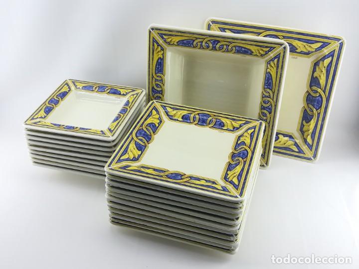 Vintage: VAJILLA 22 PIEZAS TIFFANY MADE IN ITALY. Lote 228881015