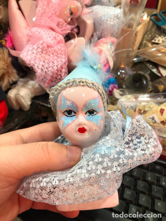 Vintage: ANTIGUA BUSTO MU&Ntilde;ECA DE PORCELANA - 18 MEDIDA CM