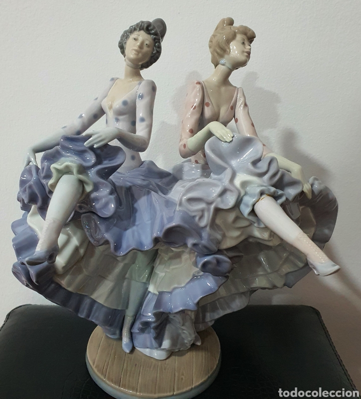 Vintage: Can-can Salvador Furio , 1986 ,Porcelana. LLADR&Oacute;