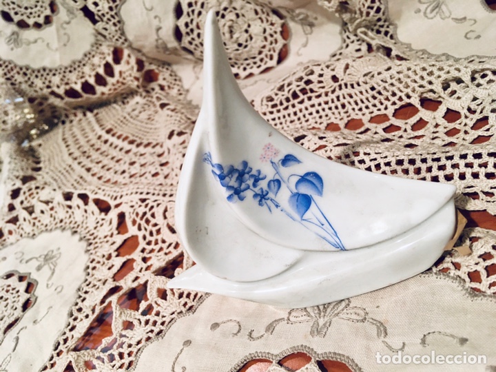 Vintage: Barco porcelana