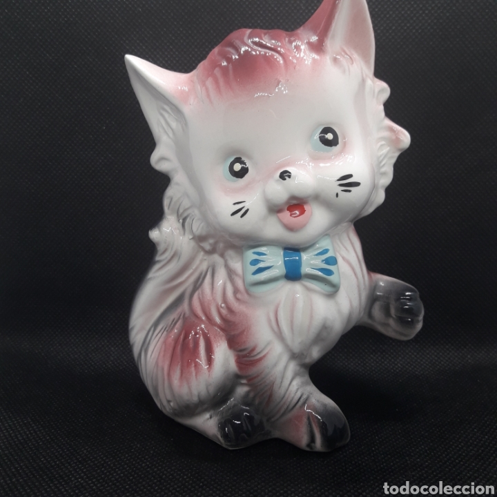 Vintage: Hucha japonesa de gato. - Foto 2