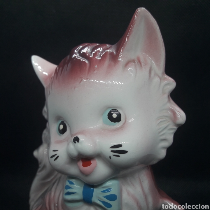 Vintage: Hucha japonesa de gato. - Foto 6