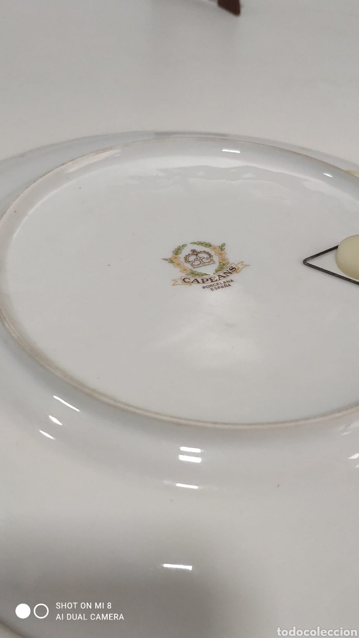 Vintage: Plato porcelana - Foto 2