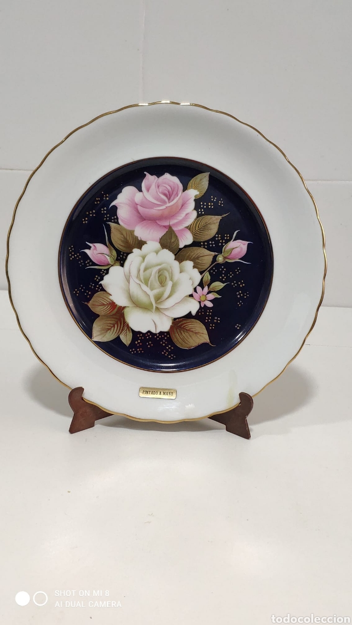Vintage: Plato porcelana