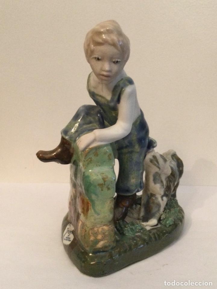 Vintage: FIGURA PORCELANA RAMON INGLES, VALENCIA, A&Ntilde;OS 70