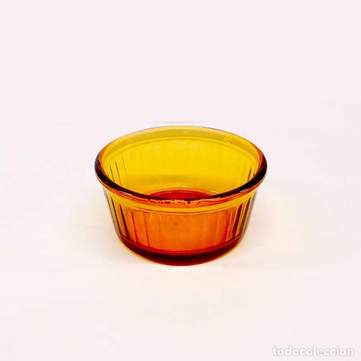 Vintage: Ramequines cristal ambar, set de 5 - Foto 5