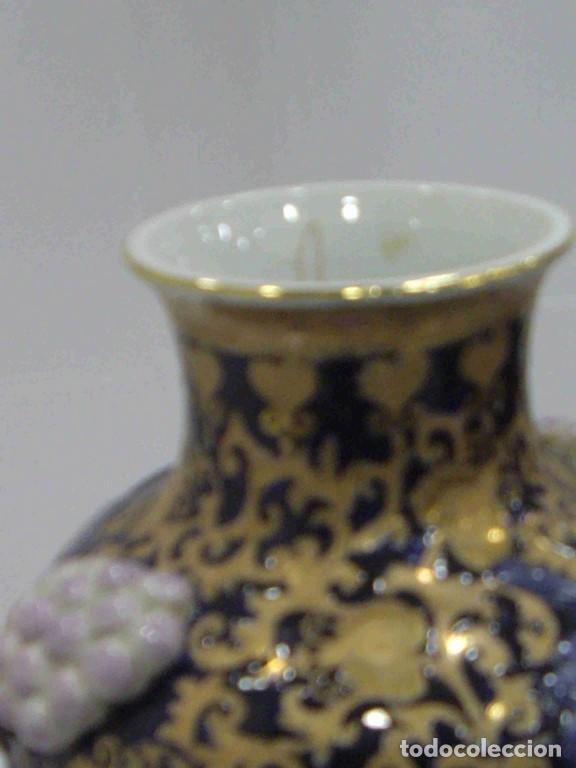 Vintage: JARR&Oacute;N UVAS COBALTO 42CM - Foto 4