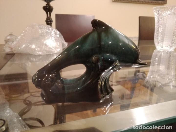 Vintage: figura delfin - Foto 2